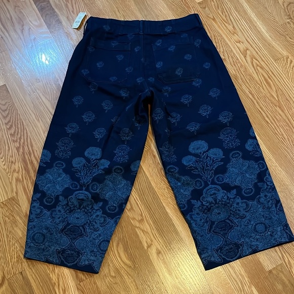 Anthropologie The Colette Cropped Wide-Leg Jeans Size 16W NWT - Picture 16 of 16